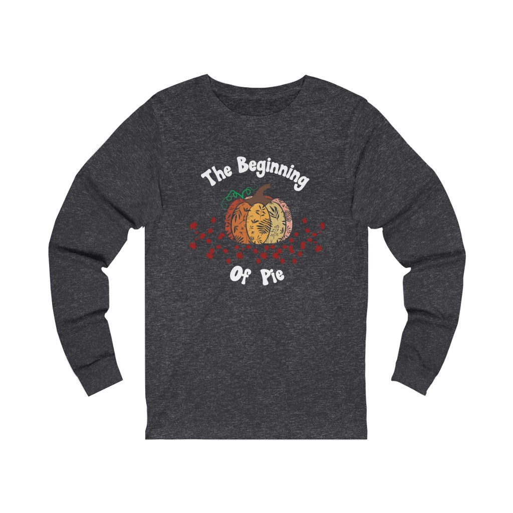 Pumpkin Jersey Long Sleeve Tee