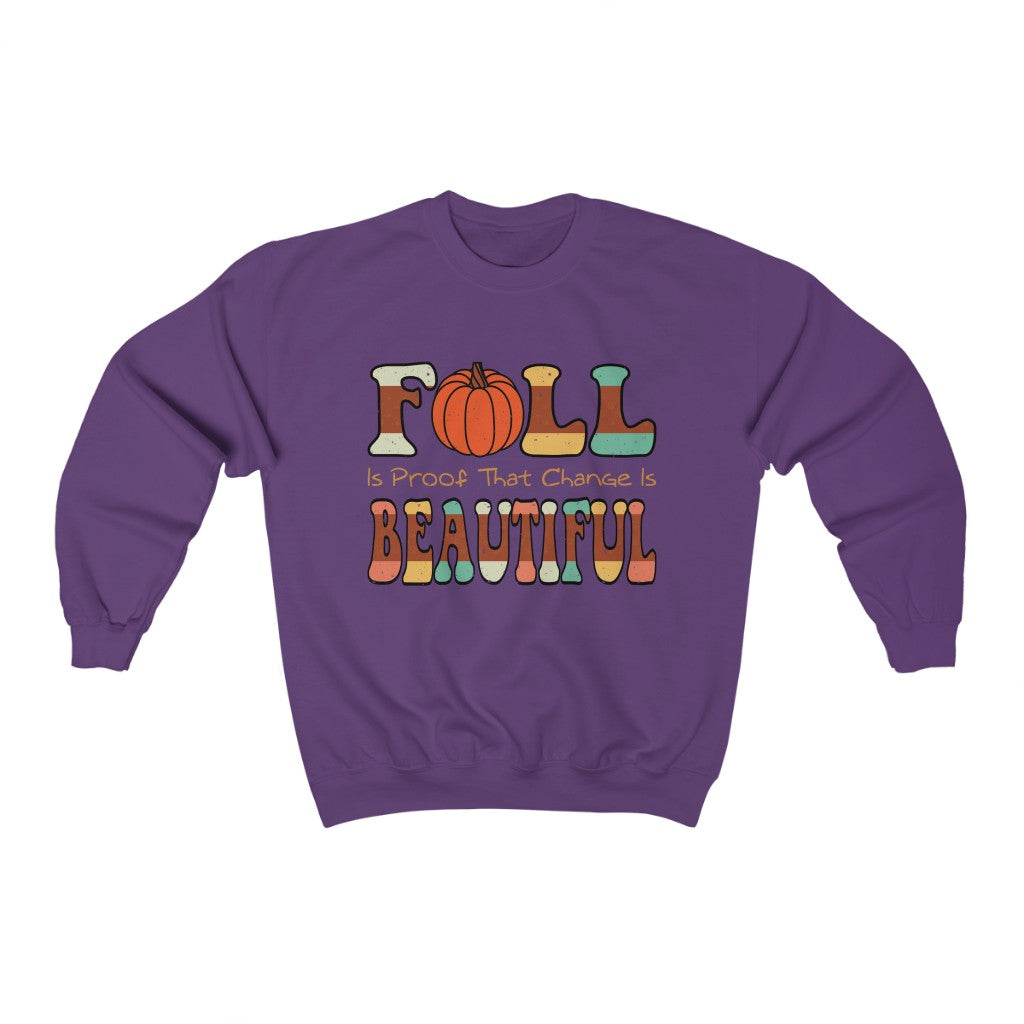 Fall Beautiful Heavy Blend™ Crewneck Sweatshirt