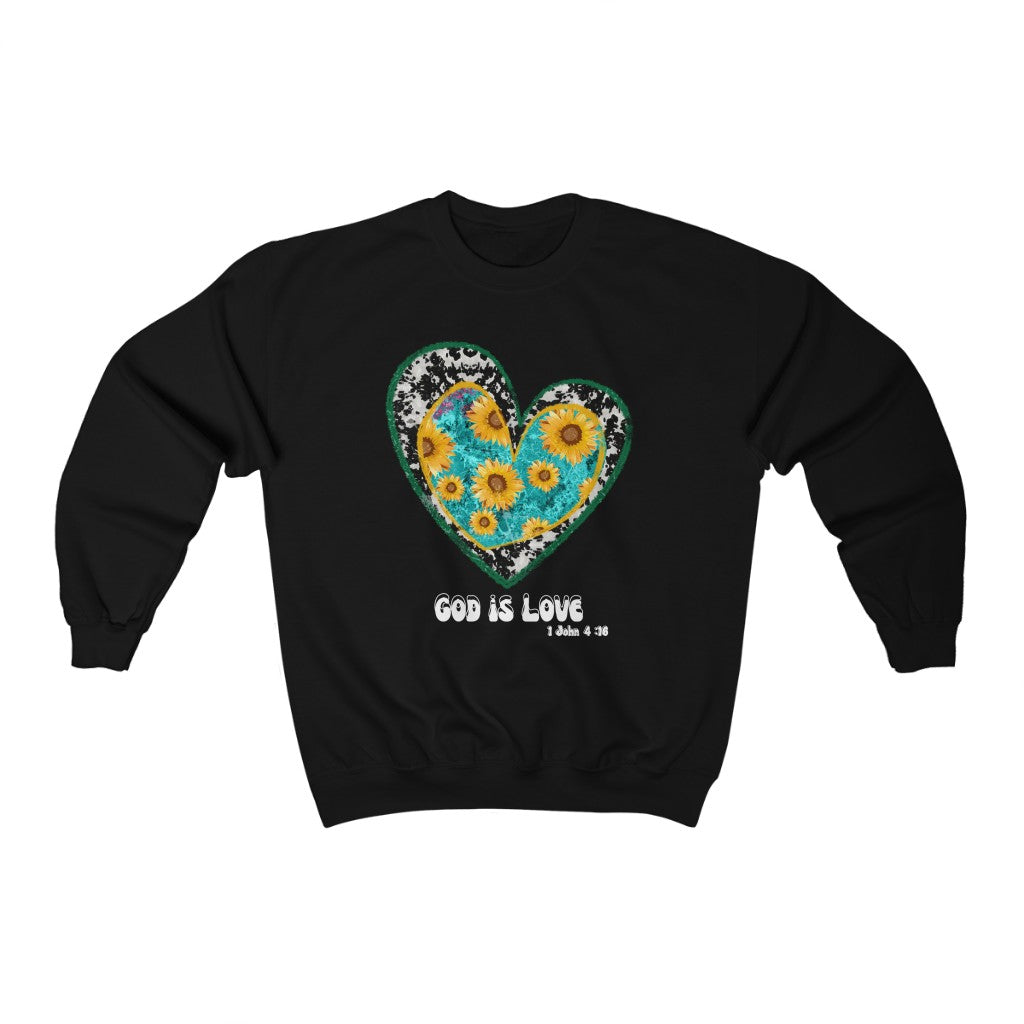 Fall Heart Heavy Blend™ Crewneck Sweatshirt