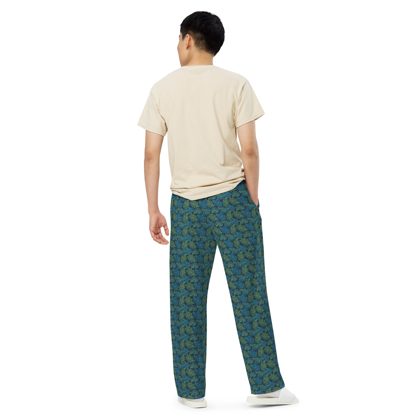 Lounge unisex wide-leg pants