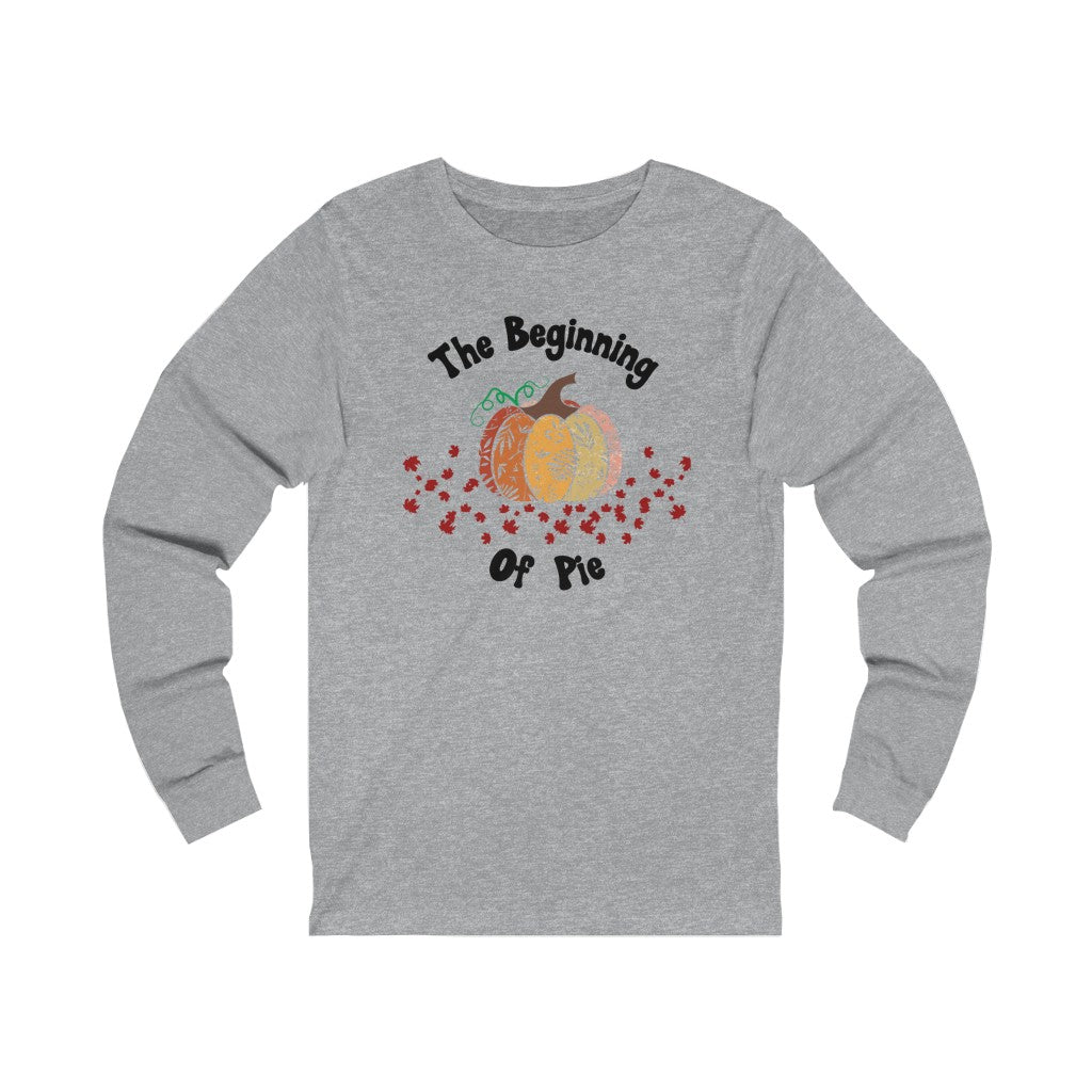 Pumpkin Jersey Long Sleeve Tee