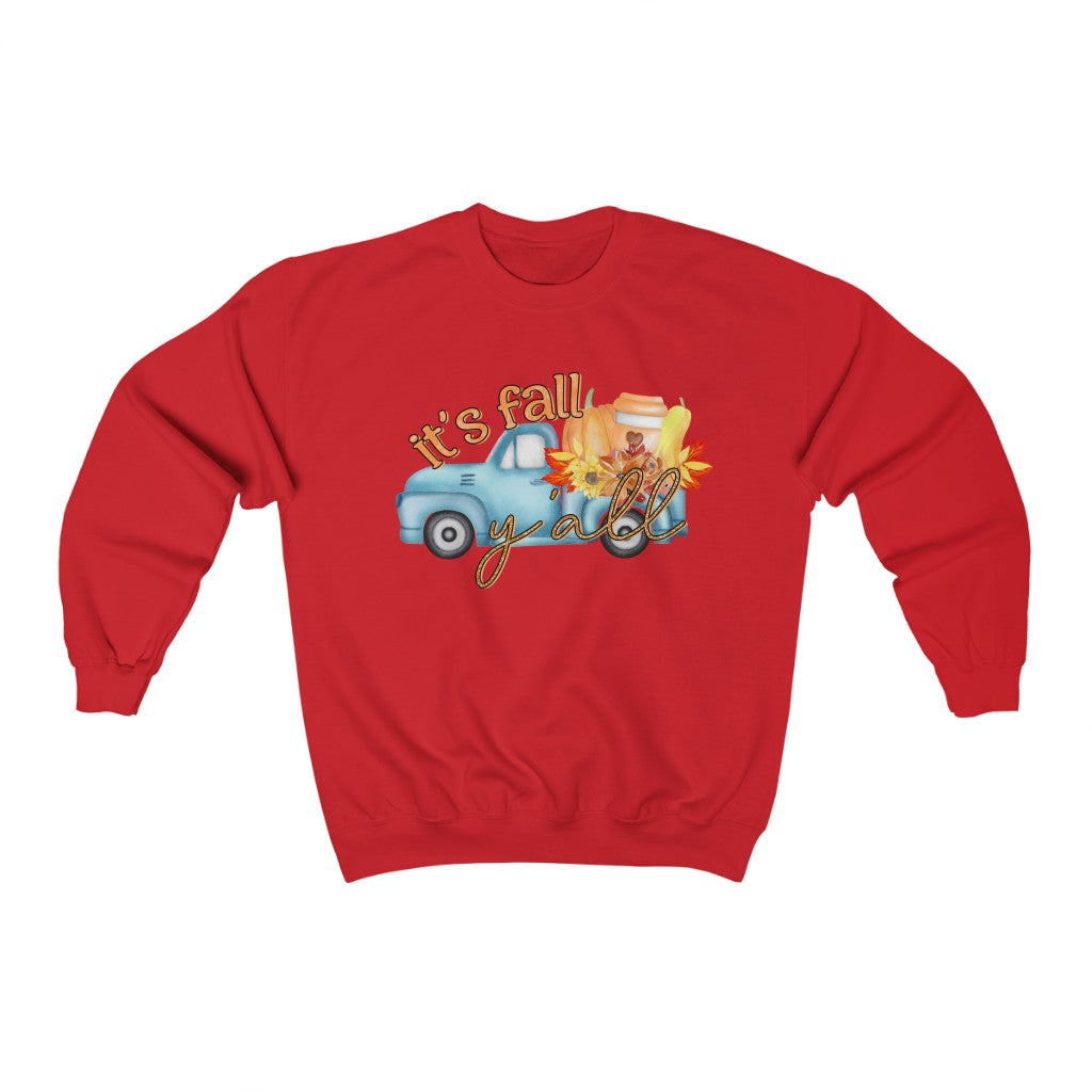 It's Fall Y'all  Heavy Blend™ Crewneck Sweatshirt