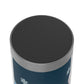 Blue Christmas Stainless Steel Travel Mug with Insert