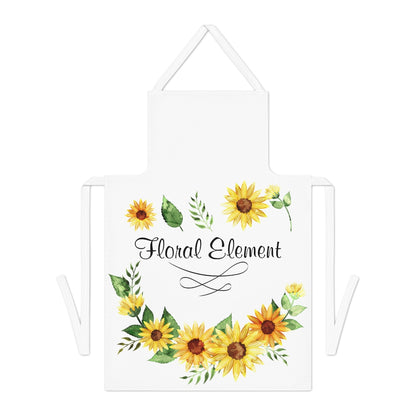 Floral Element Adult Apron