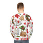 Ugly Christmas Sweatshirt, Gingerbread House, Rocking Horse,