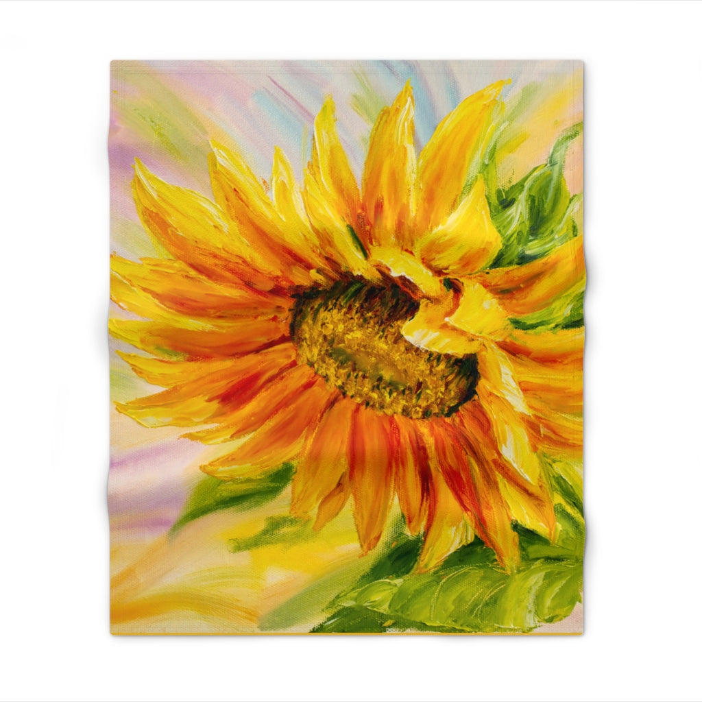 Sunflower Throw Blanket