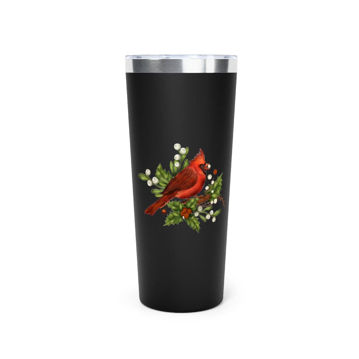 Christmas Cardinal Copper Vacuum Insulated Tumbler, 22oz