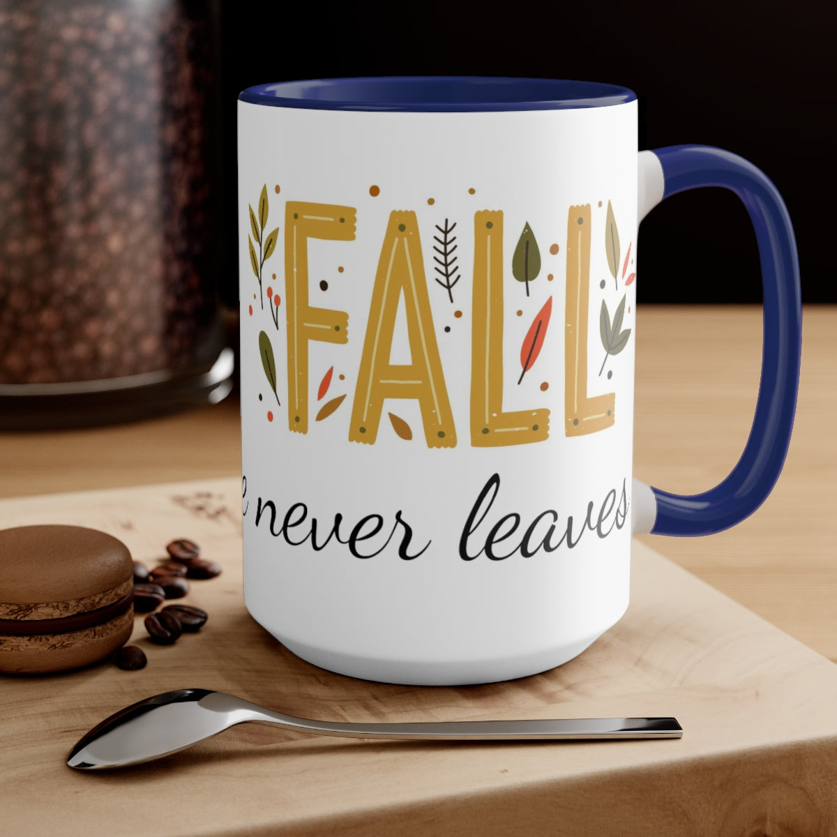 Fall For Jesus Coffee Mugs, 15oz, Unique Coffee Mug, Holiday Gift