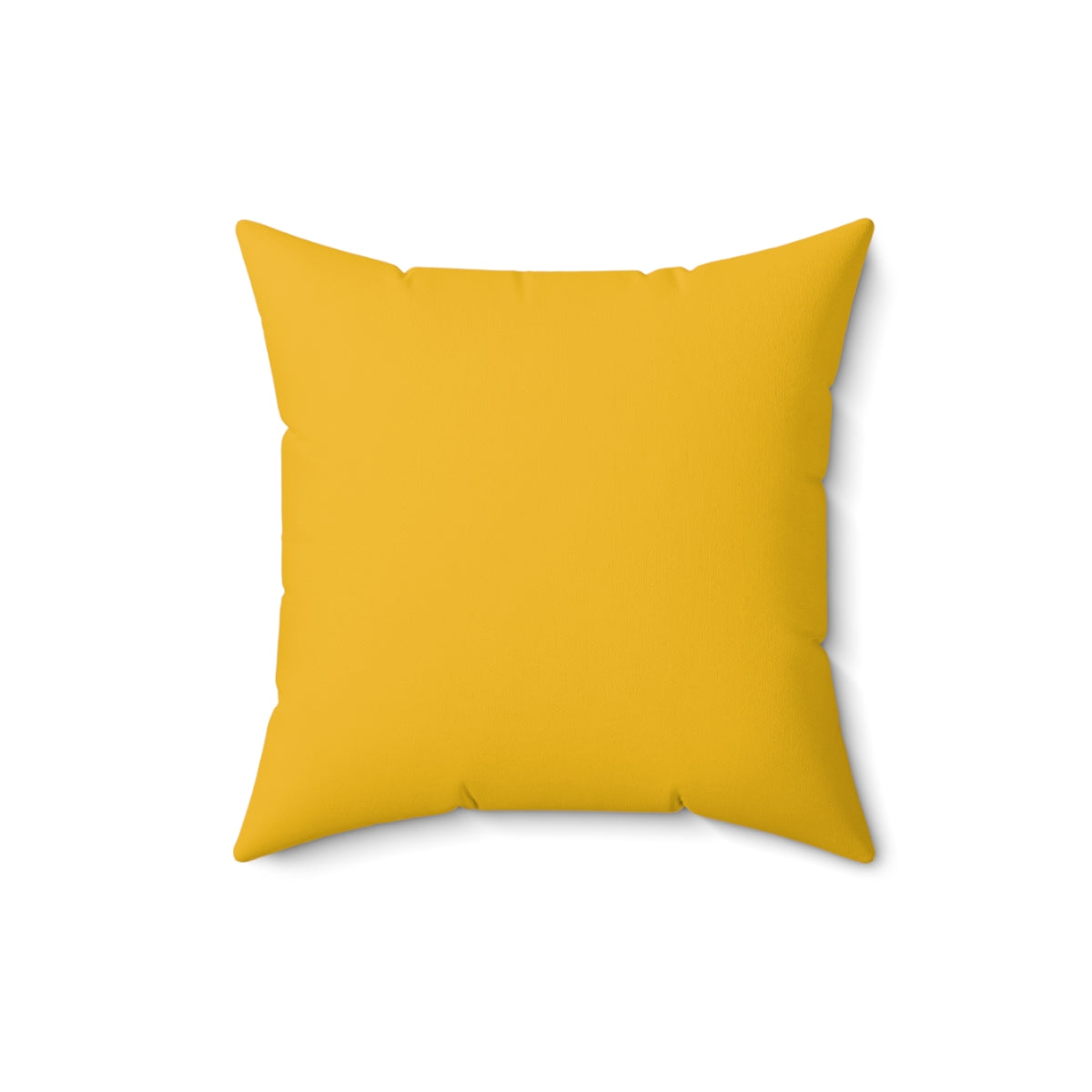 Faux Suede Square Sunflower Pillow