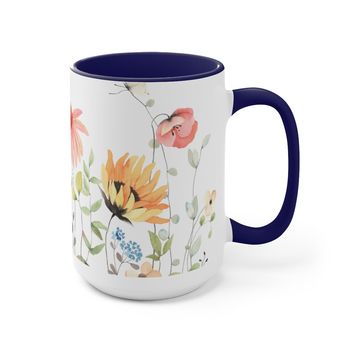 Bouquet Coffee Mugs, 15oz