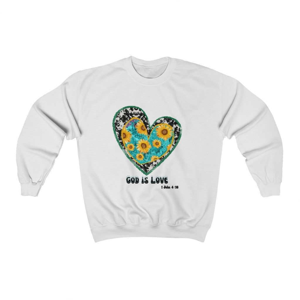 Fall Heart Heavy Blend™ Crewneck Sweatshirt
