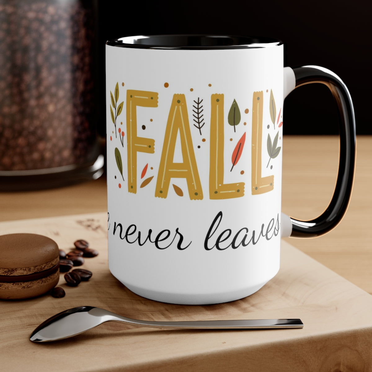 Fall For Jesus Coffee Mugs, 15oz, Unique Coffee Mug, Holiday Gift