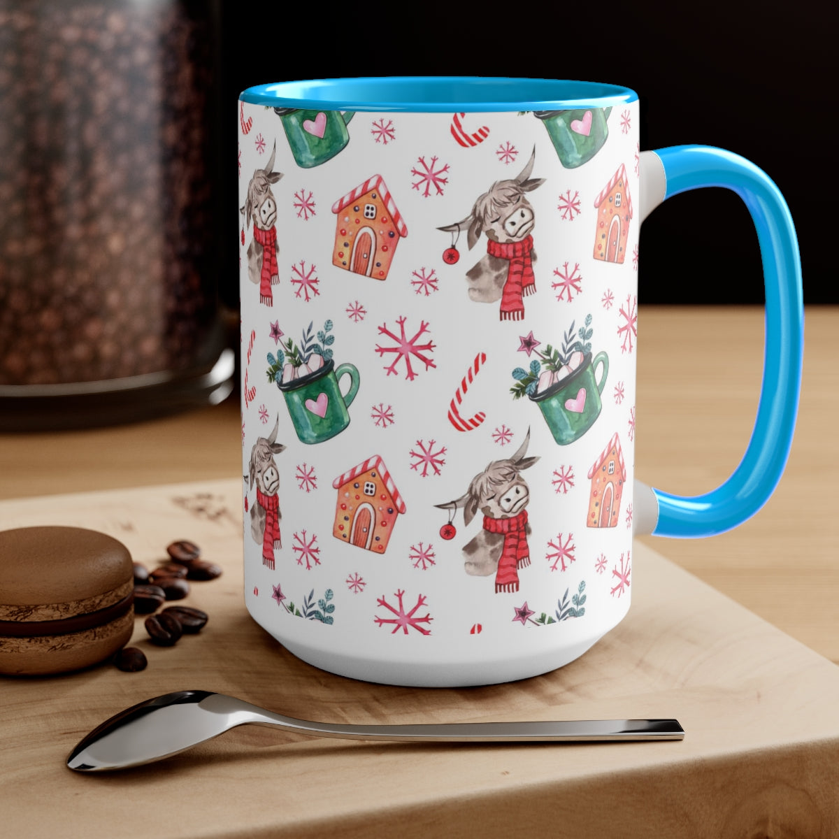 Christmas  Coffee Mugs, 15oz