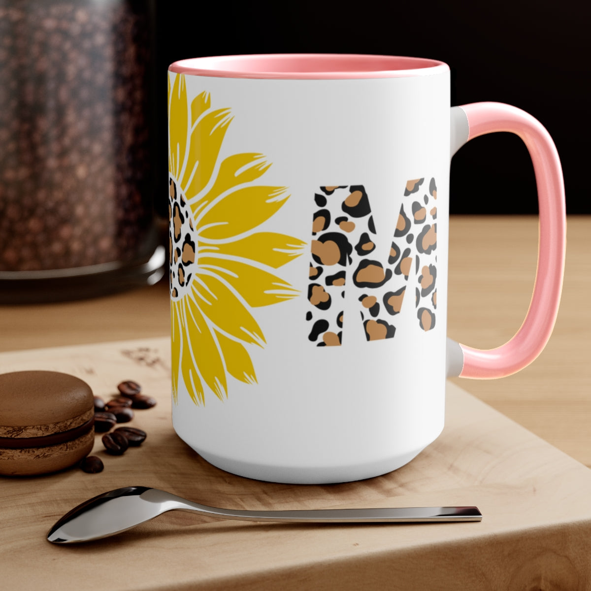 Jus For Mom  Coffee Mugs, 15oz, Unique Coffee Mug, Gift for Mom