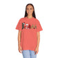 Comfort Colors T-shirt, Retro T-shirt, Believe, Christmas Tree, Christmas Stocking