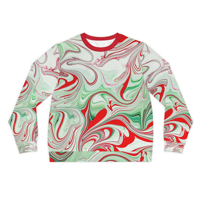Ugly Christmas Lightweight Sweatshirt, Peppermint, CandyCane