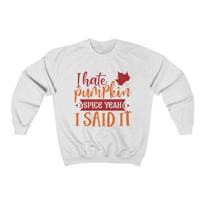 Hate Pumpkin Spice Heavy Blend™ Crewneck Sweatshirt