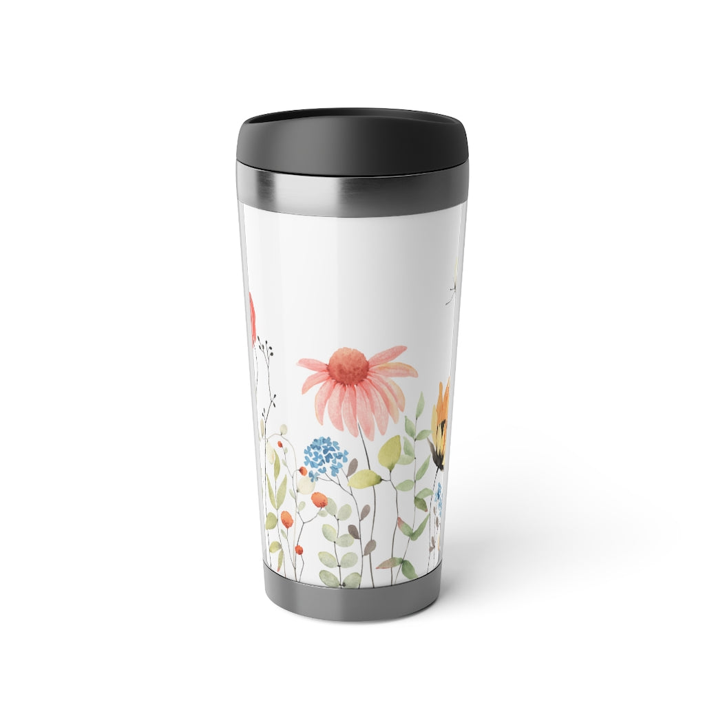 Stainless Steel Travel Mug with Insert