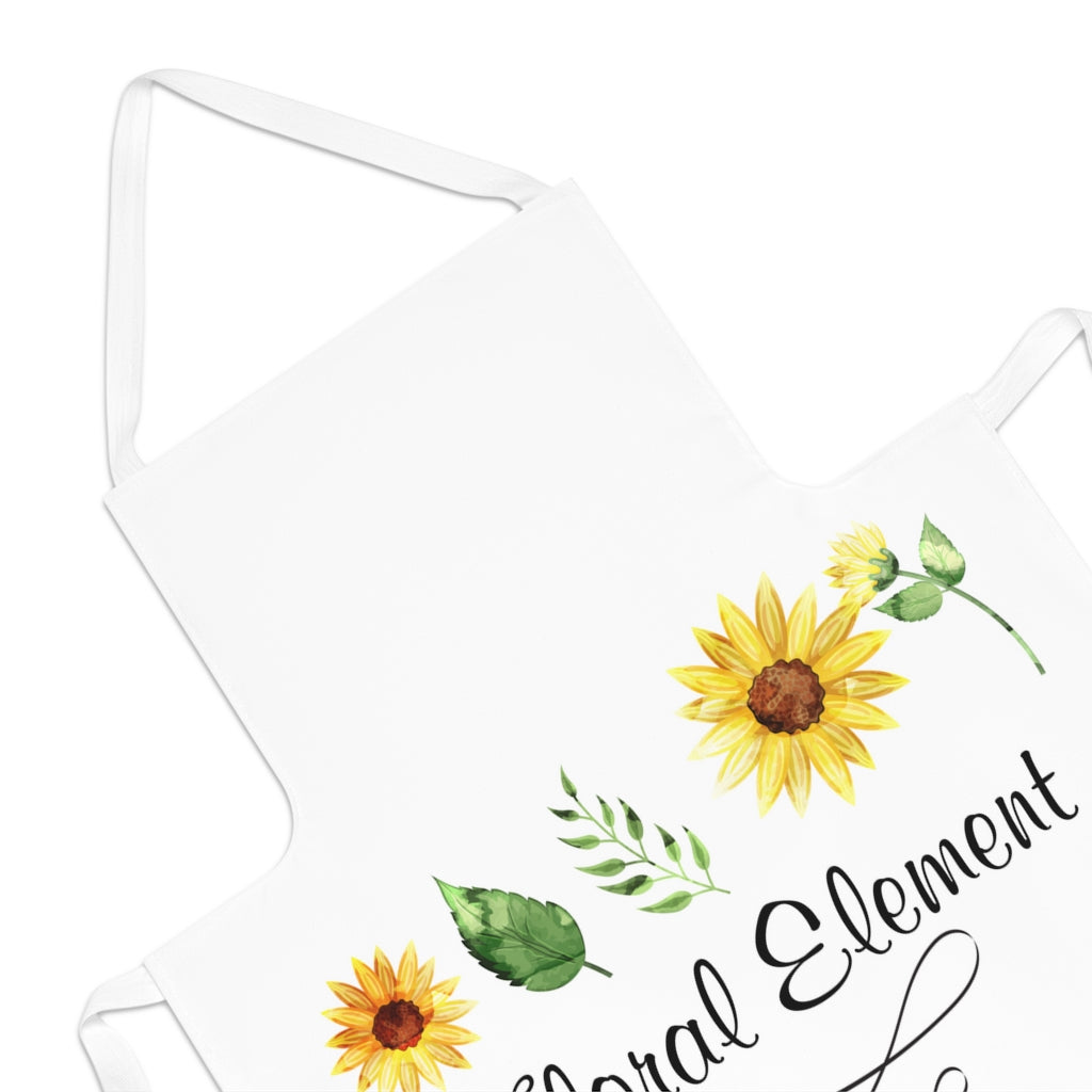 Floral Element Adult Apron