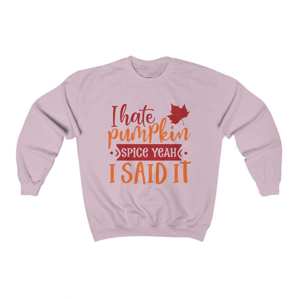 Hate Pumpkin Spice Heavy Blend™ Crewneck Sweatshirt