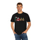 Comfort Colors T-shirt, Retro T-shirt, Believe, Christmas Tree, Christmas Stocking