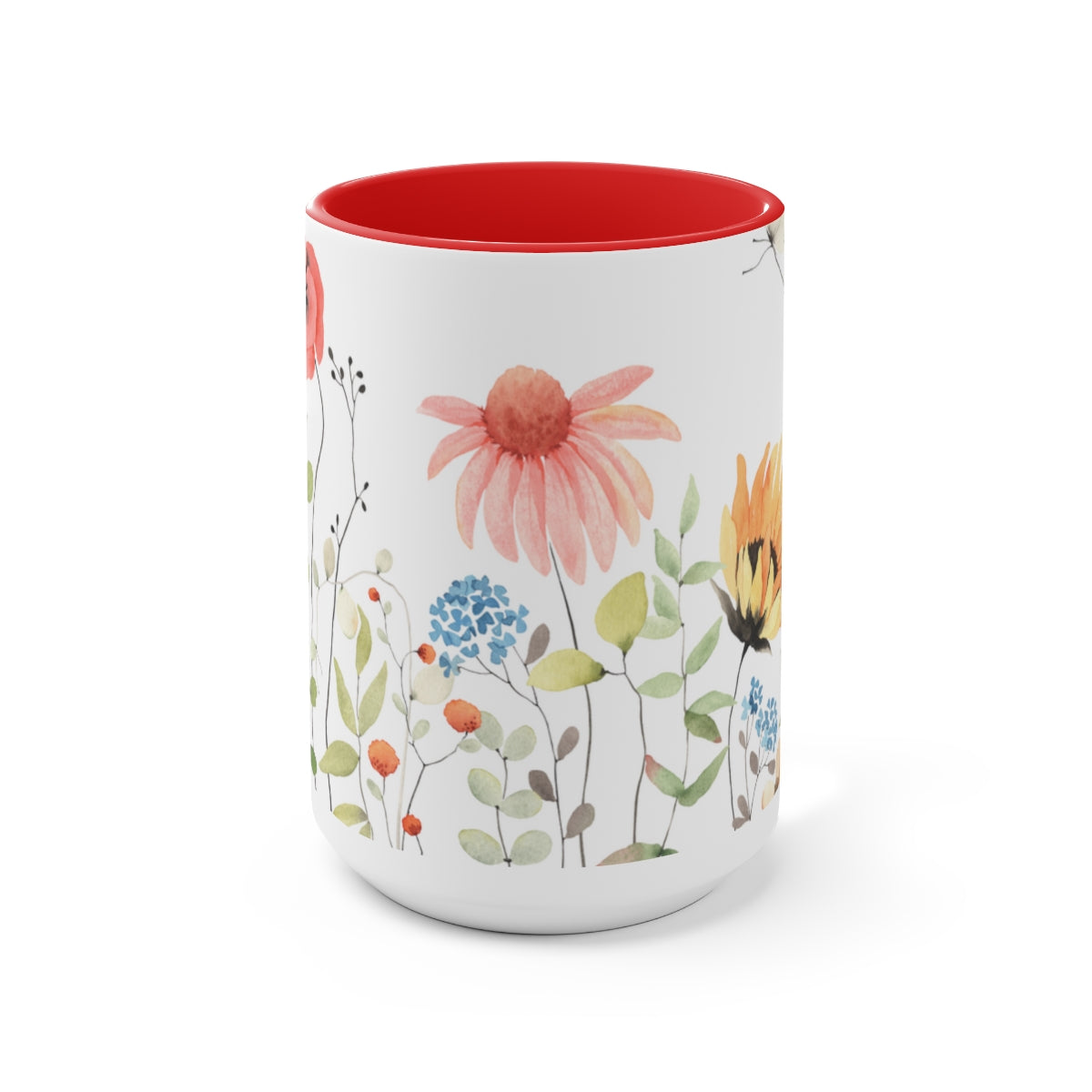 Bouquet Coffee Mugs, 15oz