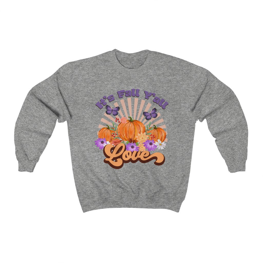 It's Fall Y'all Crewneck Sweatshirt