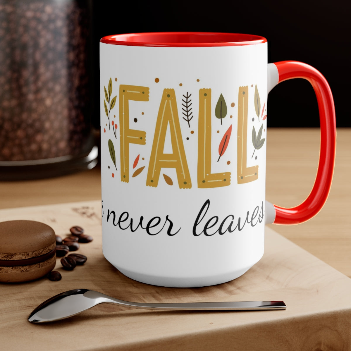 Fall For Jesus Coffee Mugs, 15oz, Unique Coffee Mug, Holiday Gift