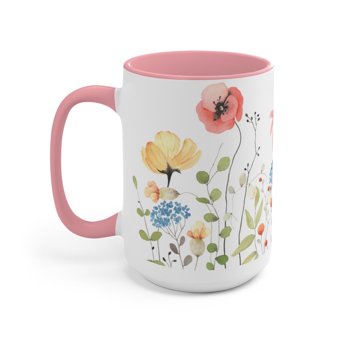 Bouquet Coffee Mugs, 15oz