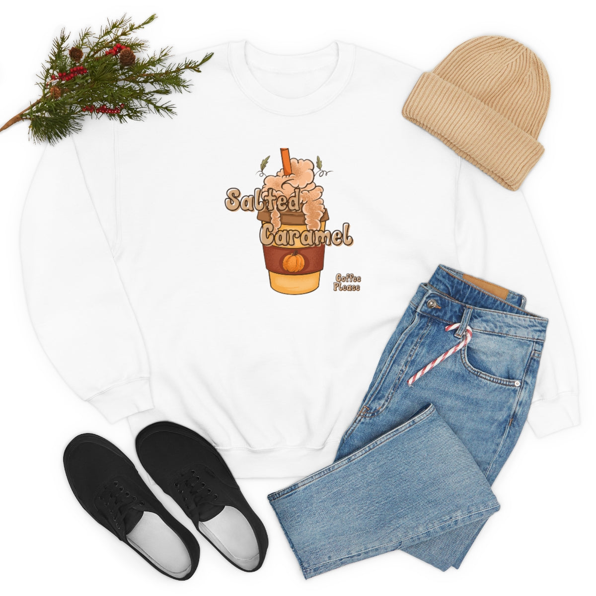 Salted Caramel Crewneck Sweatshirt