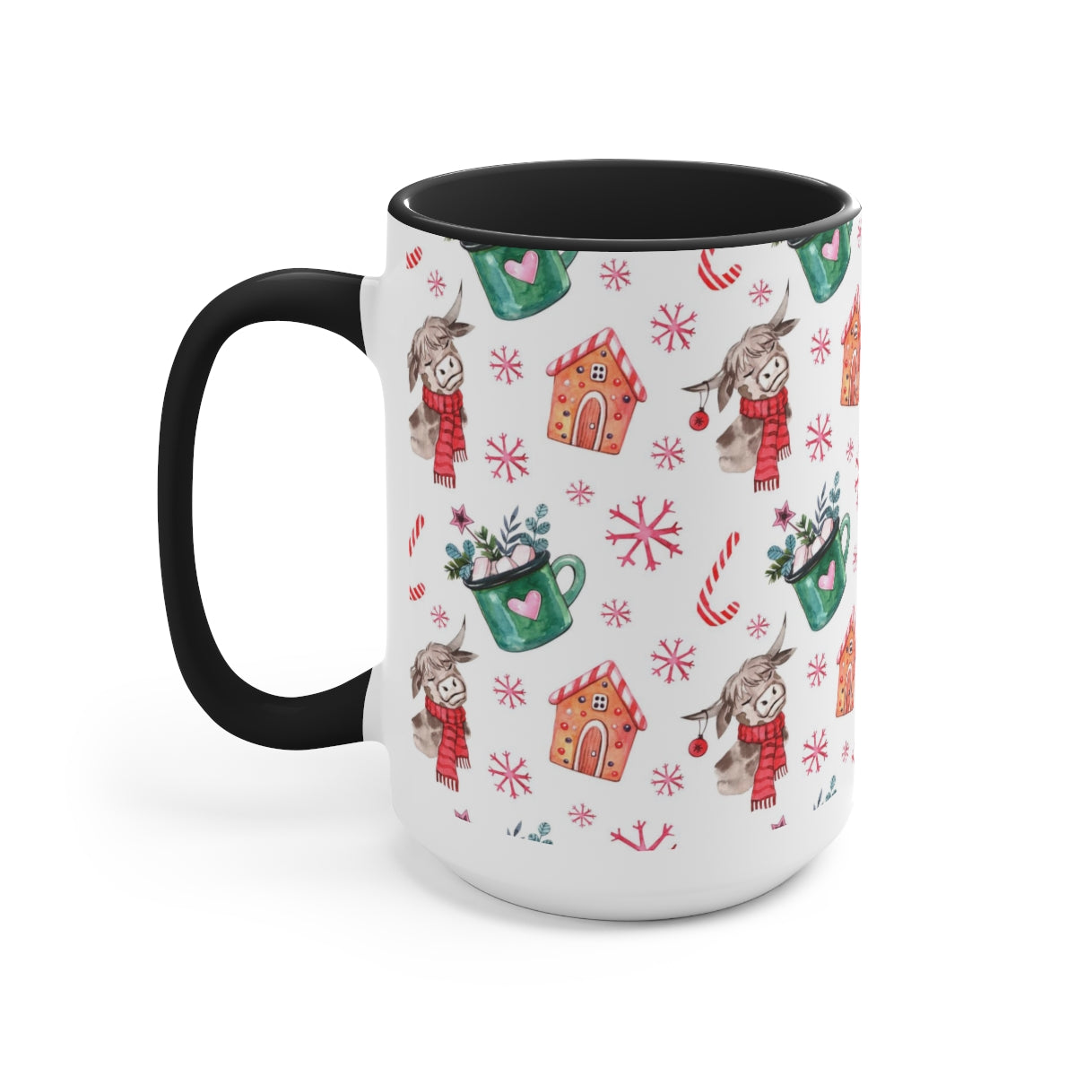 Christmas  Coffee Mugs, 15oz