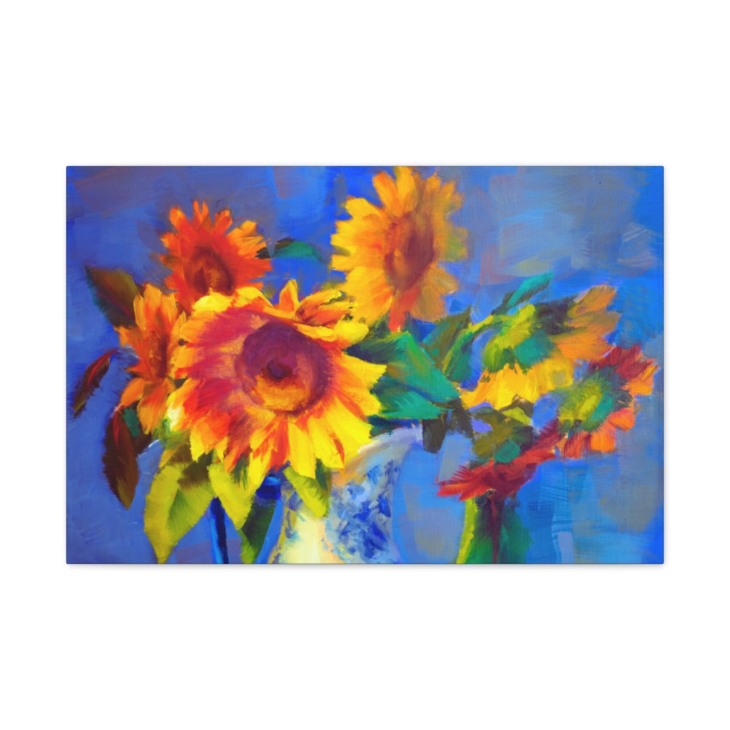 Canvas Sunflower