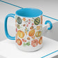 Pumpkin Coffee Mugs, 15oz, Unique Coffee Mug, It's Fall Y'all Mug