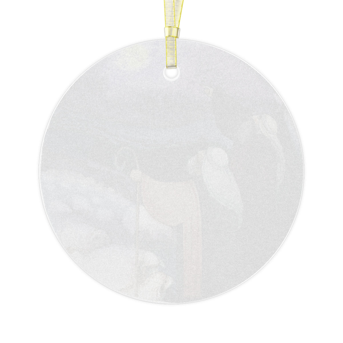 Christmas Shepherd Glass Ornament