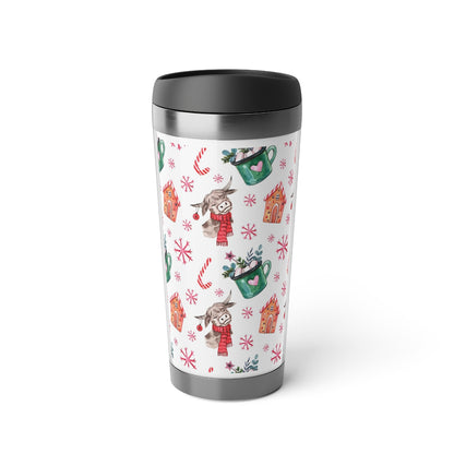 Christmas Stainless Steel Travel Mug