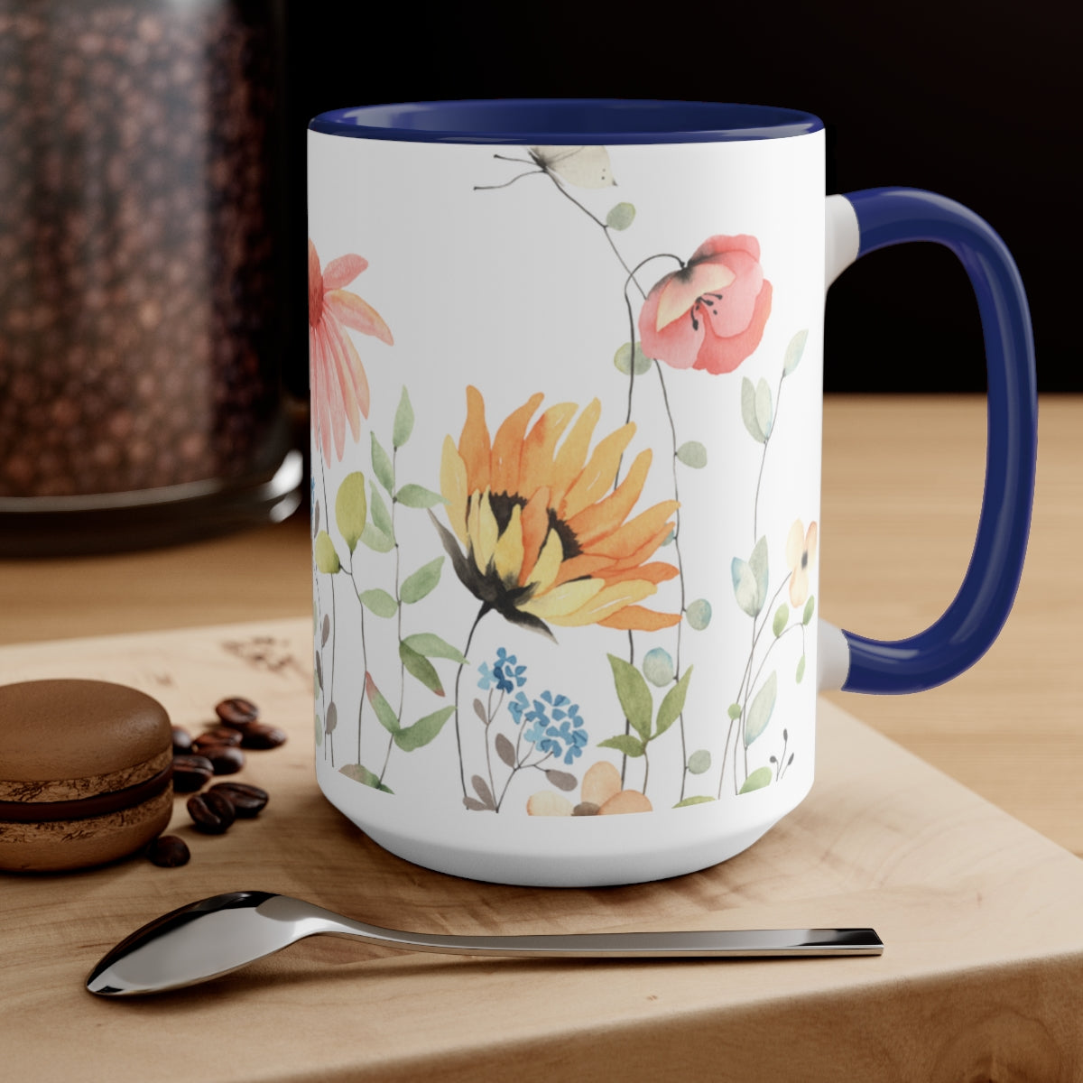 Bouquet Coffee Mugs, 15oz