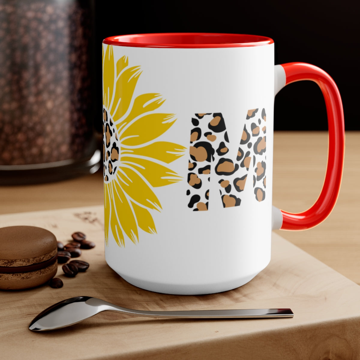 Jus For Mom  Coffee Mugs, 15oz, Unique Coffee Mug, Gift for Mom