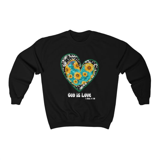 Fall Heart Heavy Blend™ Crewneck Sweatshirt