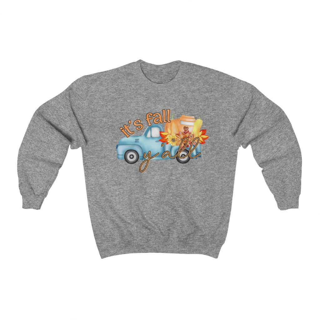 It's Fall Y'all  Heavy Blend™ Crewneck Sweatshirt