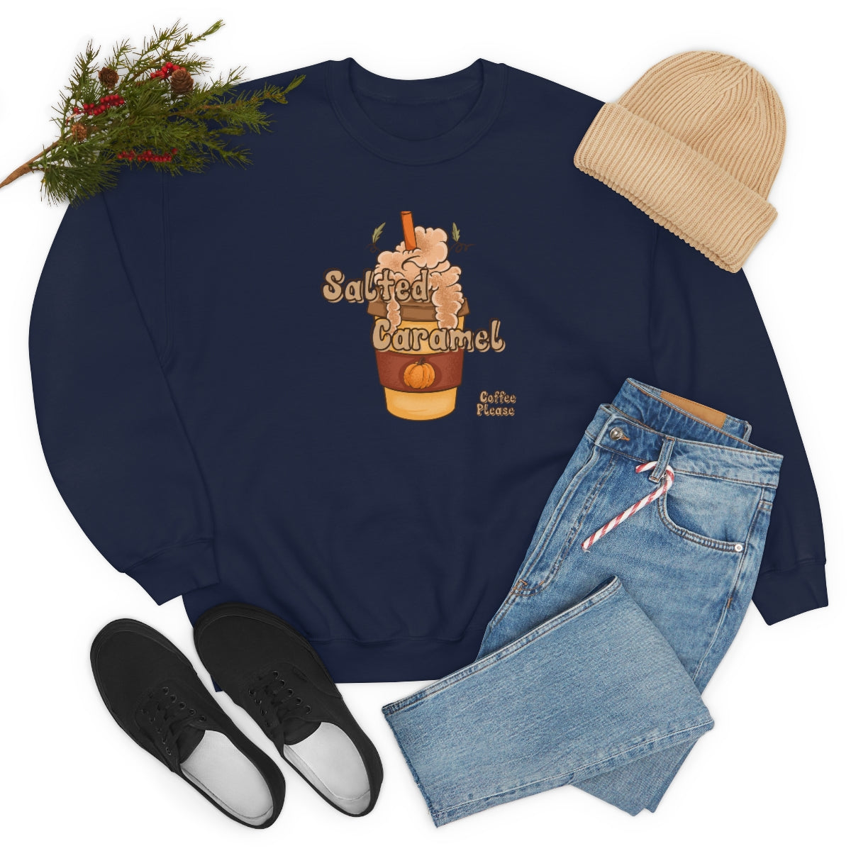 Salted Caramel Crewneck Sweatshirt