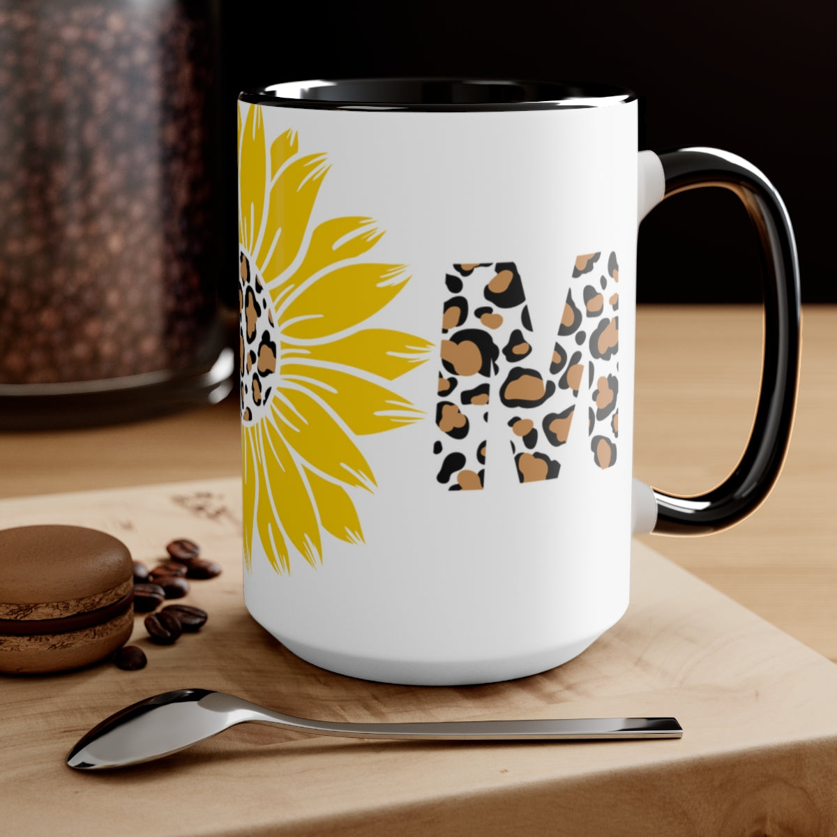 Jus For Mom  Coffee Mugs, 15oz, Unique Coffee Mug, Gift for Mom