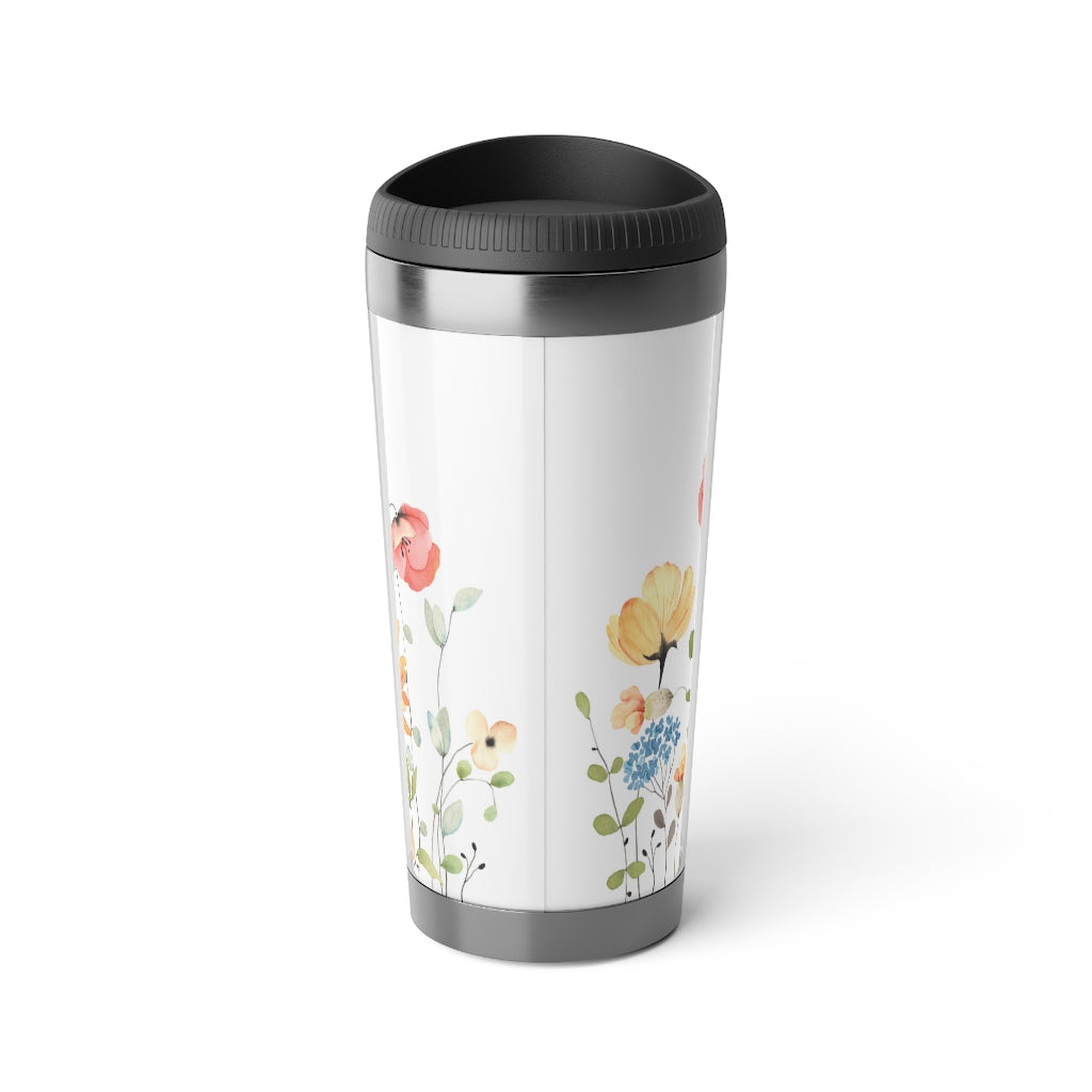 Stainless Steel Travel Mug with Insert