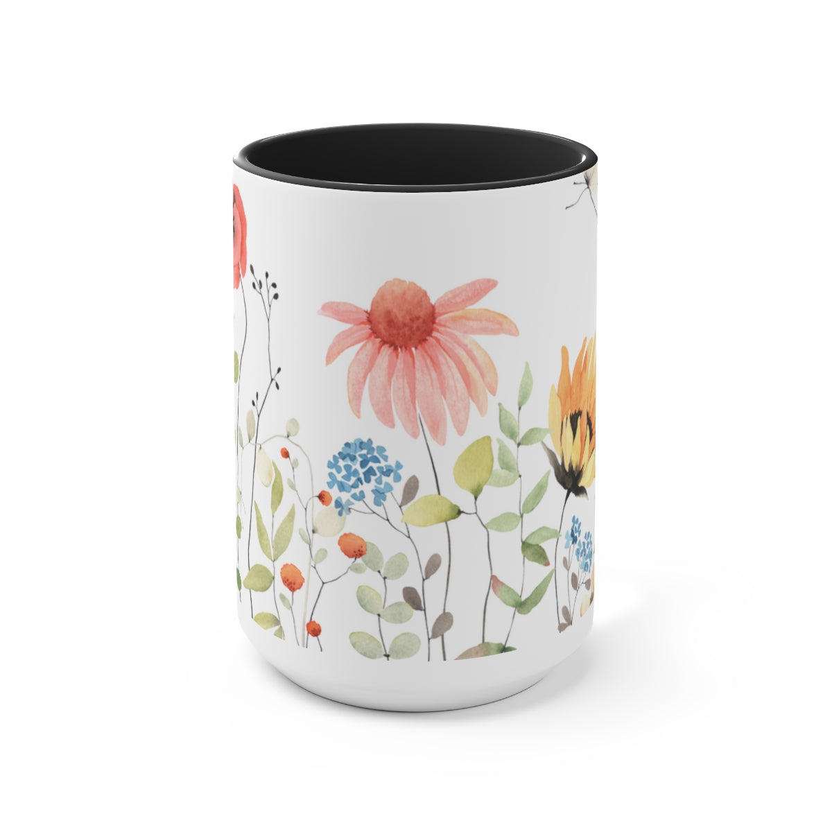 Bouquet Coffee Mugs, 15oz