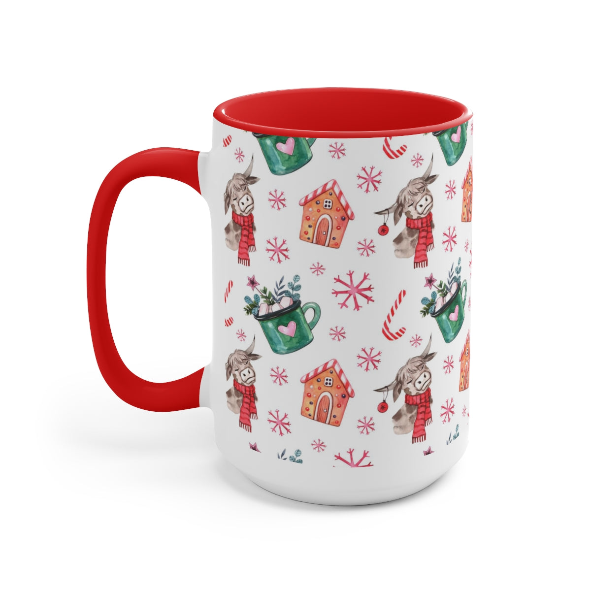 Christmas  Coffee Mugs, 15oz