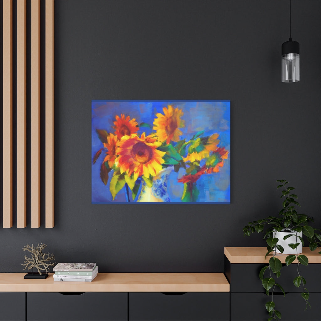 Canvas Sunflower