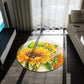 Round Sunflower Rug