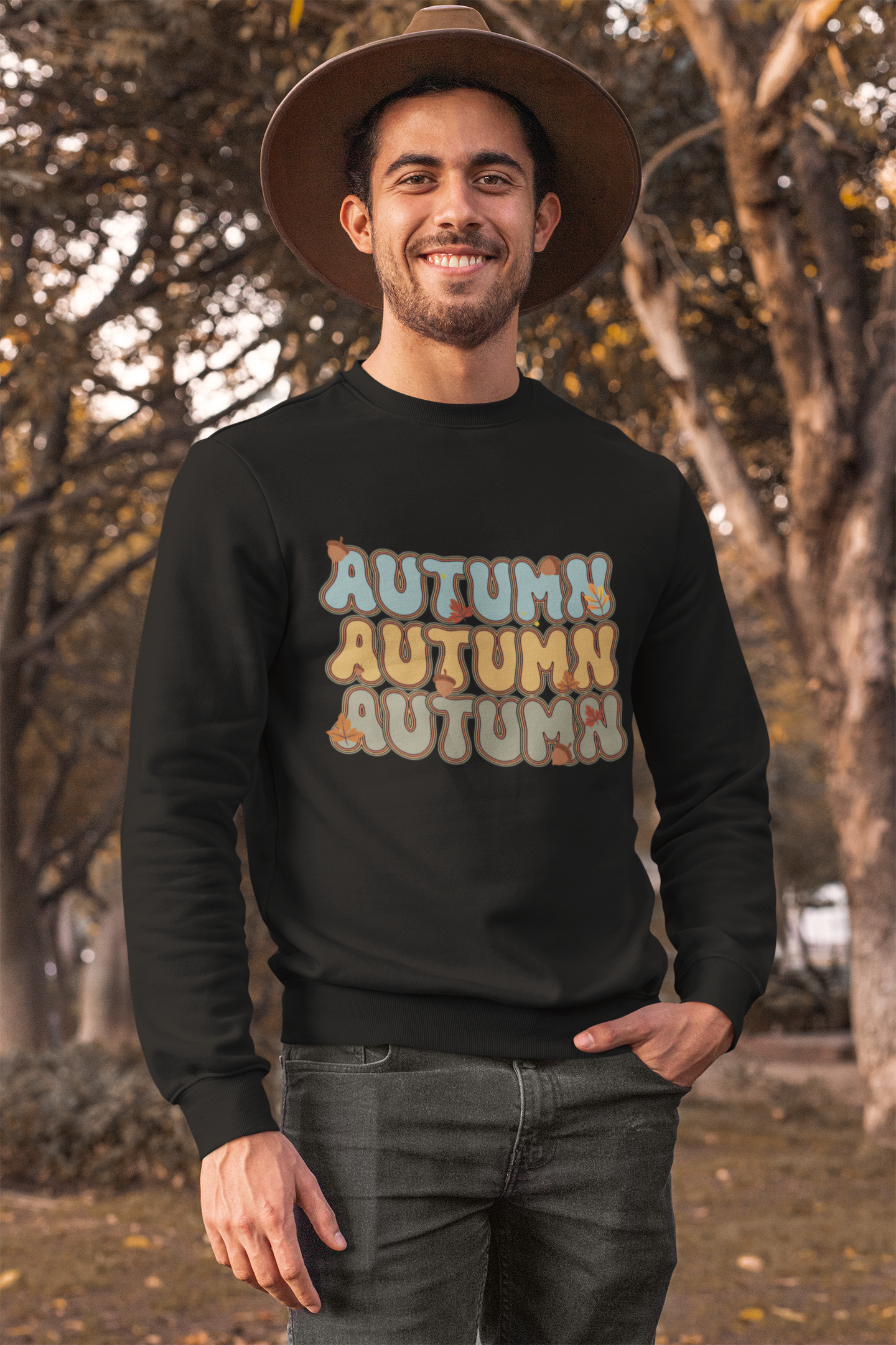 Autumn  Heavy Blend™ Crewneck Sweatshirt