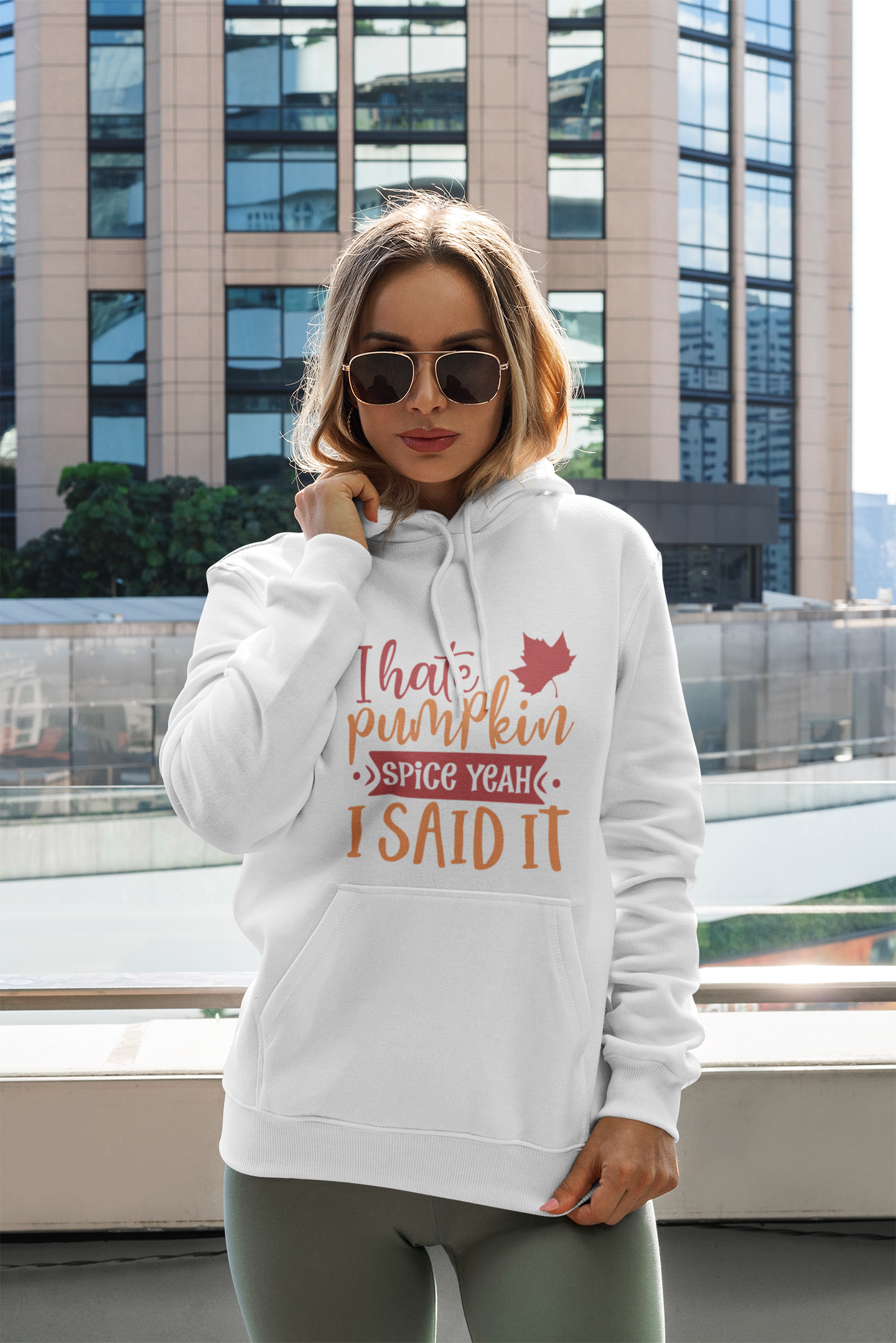 Hate Pumpkin Spice Heavy Blend™ Hooded Sweatshirt