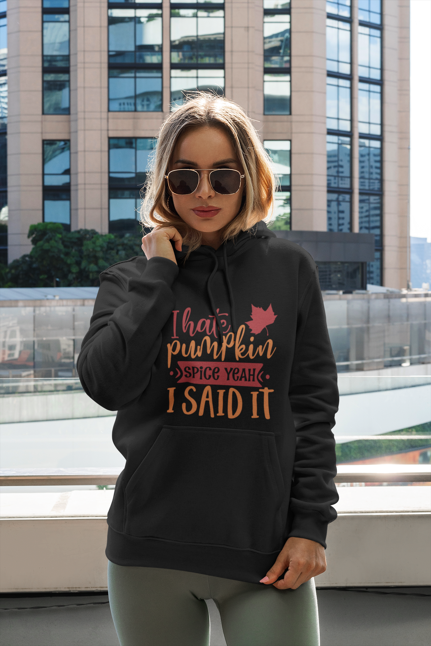 Hate Pumpkin Spice Heavy Blend™ Hooded Sweatshirt