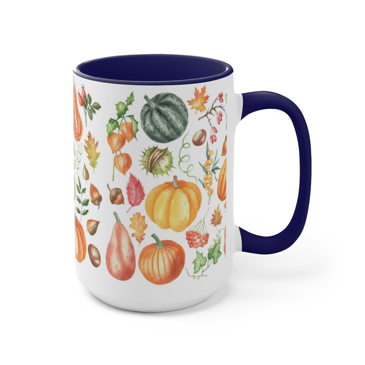 Pumpkin Coffee Mugs, 15oz, Unique Coffee Mug, It's Fall Y'all Mug